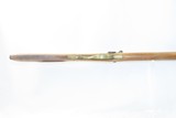 Antique BACK ACTION Full Stock AMERICAN Percussion .40 Caliber Long RifleWith 1891 INDIAN HEAD PENNY in Stock - 6 of 17