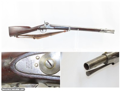 Antique U.S. SPRINGFIELD ARMORY Model 1847 Percussion ARTILLERY MUSKETOON MEXICAN AMERICAN WAR / CIVIL WAR Musket!