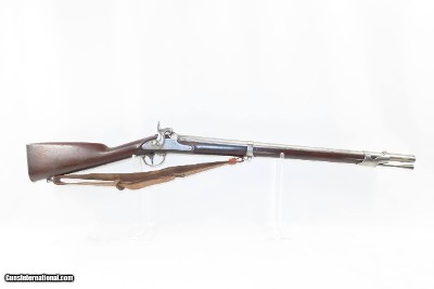Antique U.S. SPRINGFIELD ARMORY Model 1847 Percussion ARTILLERY MUSKETOON MEXICAN AMERICAN WAR / CIVIL WAR Musket! - Image 2 of 19