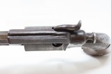 CIVIL WAR Antique ALLEN & WHEELOCK Sidehammer POCKET Percussion RevolverSCARCE; 1 of only 750 Made with Great Cylinder Scene! - 8 of 19