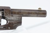 CIVIL WAR Antique ALLEN & WHEELOCK Sidehammer POCKET Percussion RevolverSCARCE; 1 of only 750 Made with Great Cylinder Scene! - 5 of 19