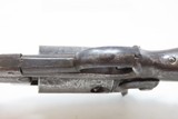 CIVIL WAR Antique ALLEN & WHEELOCK Sidehammer POCKET Percussion RevolverSCARCE; 1 of only 750 Made with Great Cylinder Scene! - 11 of 19