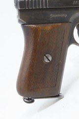 Pre-WWI GERMAN Mauser Model 1910 .25 ACP Semi-Automatic C&R POCKET PistolGerman Side Arm Chambered in 6.35mm Browning Auto - 19 of 21
