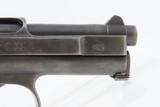 Pre-WWI GERMAN Mauser Model 1910 .25 ACP Semi-Automatic C&R POCKET PistolGerman Side Arm Chambered in 6.35mm Browning Auto - 21 of 21