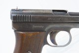 Pre-WWI GERMAN Mauser Model 1910 .25 ACP Semi-Automatic C&R POCKET PistolGerman Side Arm Chambered in 6.35mm Browning Auto - 20 of 21