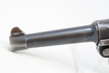 1917 mfr. WORLD WAR I Era GERMAN LUGER DWM P.08 9x19mm C&R Pistol WWI German Military Sidearm w/ 1915 Dated HOLSTER - 7 of 24
