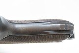 1917 mfr. WORLD WAR I Era GERMAN LUGER DWM P.08 9x19mm C&R Pistol WWI German Military Sidearm w/ 1915 Dated HOLSTER - 10 of 24
