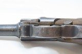 1917 mfr. WORLD WAR I Era GERMAN LUGER DWM P.08 9x19mm C&R Pistol WWI German Military Sidearm w/ 1915 Dated HOLSTER - 17 of 24