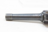 1917 mfr. WORLD WAR I Era GERMAN LUGER DWM P.08 9x19mm C&R Pistol WWI German Military Sidearm w/ 1915 Dated HOLSTER - 18 of 24