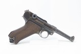 1917 mfr. WORLD WAR I Era GERMAN LUGER DWM P.08 9x19mm C&R Pistol WWI German Military Sidearm w/ 1915 Dated HOLSTER - 21 of 24