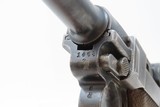 1917 mfr. WORLD WAR I Era GERMAN LUGER DWM P.08 9x19mm C&R Pistol WWI German Military Sidearm w/ 1915 Dated HOLSTER - 19 of 24