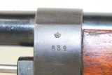 SWEDISH CARL GUSTAF Model 1938 MAUSER 6.5mm Cal. C&R Bolt Action SHORT RIFLE Military/Infantry Rifle with SLING - 19 of 21