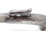Antique 1846 Dated EUROPEAN Percussion .34 Cal. SELF DEFENSE Belt PistolEUROPEAN Self-defense BELT/MUFF Pistol! - 8 of 17