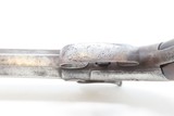 Antique 1846 Dated EUROPEAN Percussion .34 Cal. SELF DEFENSE Belt PistolEUROPEAN Self-defense BELT/MUFF Pistol! - 12 of 17