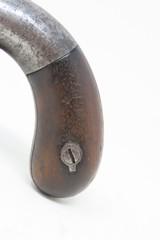 Antique 1846 Dated EUROPEAN Percussion .34 Cal. SELF DEFENSE Belt PistolEUROPEAN Self-defense BELT/MUFF Pistol! - 15 of 17