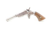 RARE Antique ETHAN ALLEN & Co. .32 Caliber RF Single Shot DERINGER PistolLess than 1,000 Made, Part Octagonal/Round Barrel - 2 of 17