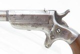 RARE Antique ETHAN ALLEN & Co. .32 Caliber RF Single Shot DERINGER PistolLess than 1,000 Made, Part Octagonal/Round Barrel - 4 of 17