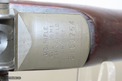 1944/1951 SPRINGFIELD ARMORY U.S. M1 GARAND .30-06 Cal. Infantry Rifle C&R"The greatest battle implement ever devised"- George Patton - Image 10 of 19
