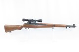 LEUPOLD Scoped SPRINGFIELD ARMORY U.S. M1 GARAND .30-06 Infantry Rifle SA
"The greatest battle implement ever devised"- George Patton - 2 of 19