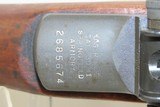 WORLD WAR II Era SPRINGFIELD U.S. M1 GARAND .30-06 Caliber Infantry Rifle
