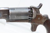 RARE Iron Frame WALCH 10-Shot SUPERPOSED Revolver NEW HAVEN Winchester Circa 1860-62 Antique Pocket Revolver; Made by New Haven Arms - 4 of 16