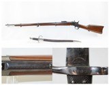 REMINGTON Antique ARGENTINE CONTRACT Model 1879 ROLLING BLOCK Export RifleLate 19th Century Remington Export with BAYONET! - 1 of 20