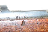c1901 SWEDISH CARL GUSTAF Model 1896 6.5x55mm C&R MAUSER Bolt Action RIFLEWith BAYONET, SHEATH, FROG, & SLING - 20 of 23