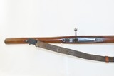c1901 SWEDISH CARL GUSTAF Model 1896 6.5x55mm C&R MAUSER Bolt Action RIFLEWith BAYONET, SHEATH, FROG, & SLING - 8 of 23