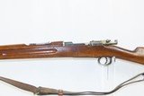 c1901 SWEDISH CARL GUSTAF Model 1896 6.5x55mm C&R MAUSER Bolt Action RIFLEWith BAYONET, SHEATH, FROG, & SLING - 18 of 23