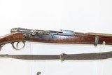 1886 Dated Antique AUSTRIAN STEYR Model 1886 8mm Caliber KROPATSCHEK Rifle
With SLING, BAYONET, and SCABBARD with Frog - 4 of 22