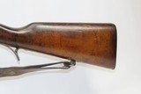 1886 Dated Antique AUSTRIAN STEYR Model 1886 8mm Caliber KROPATSCHEK Rifle
With SLING, BAYONET, and SCABBARD with Frog - 17 of 22