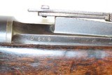 1886 Dated Antique AUSTRIAN STEYR Model 1886 8mm Caliber KROPATSCHEK Rifle
With SLING, BAYONET, and SCABBARD with Frog - 7 of 22