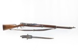 1886 Dated Antique AUSTRIAN STEYR Model 1886 8mm Caliber KROPATSCHEK Rifle
With SLING, BAYONET, and SCABBARD with Frog - 2 of 22