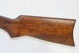 c1920s MOSSBERG “PREMIER” Slide Action .22 S L LR Rifle SAVAGE MERIDEN C&RTakedown Design with Octagonal Barrel - 3 of 19