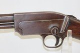 c1920s MOSSBERG “PREMIER” Slide Action .22 S L LR Rifle SAVAGE MERIDEN C&RTakedown Design with Octagonal Barrel - 4 of 19