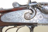 BEAUTIFUL, Engraved German DRILLING 16 GAUGE Shotgun CHRISTOPH FUNK SxS
With Red Deer Stag & Chamois Engravings - 17 of 23