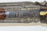 BEAUTIFUL, Engraved German DRILLING 16 GAUGE Shotgun CHRISTOPH FUNK SxS
With Red Deer Stag & Chamois Engravings - 10 of 23