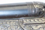 BEAUTIFUL, Engraved German DRILLING 16 GAUGE Shotgun CHRISTOPH FUNK SxS
With Red Deer Stag & Chamois Engravings - 8 of 23