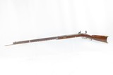 Antique MID-19th CENTURY Half-Stock .32 Cal. Percussion American LONG RIFLE Kentucky Style HUNTING/HOMESTEAD Long Rifle! - 13 of 18