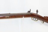 Antique MID-19th CENTURY Half-Stock .32 Cal. Percussion American LONG RIFLE Kentucky Style HUNTING/HOMESTEAD Long Rifle! - 15 of 18