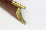 Antique MID-19th CENTURY Half-Stock .32 Cal. Percussion American LONG RIFLE Kentucky Style HUNTING/HOMESTEAD Long Rifle! - 18 of 18