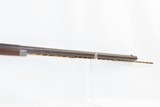 Antique MID-19th CENTURY Half-Stock .32 Cal. Percussion American LONG RIFLE Kentucky Style HUNTING/HOMESTEAD Long Rifle! - 5 of 18