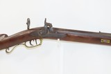 Antique MID-19th CENTURY Half-Stock .32 Cal. Percussion American LONG RIFLE Kentucky Style HUNTING/HOMESTEAD Long Rifle! - 4 of 18