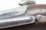 Antique French TULLE ARSENAL Mle 1837 MARINE .60 Caliber Percussion PistolUsed by FRENCH NAVY and MARITIME Troops - 15 of 19