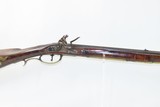 BERKS COUNTY PENNSYLVANIA Antique JOHN DERR 45 Caliber FLINTLOCK LONG RIFLE
PA Full-Stock Smooth Rifle/Buck & Ball - 4 of 17