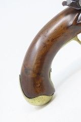 FRENCH Antique NAPOLEONIC WARS Era Model An IX Flintlock GENDARMERIE Pistol French MILITARY ARSENAL Made, Napoleonic Wars Pistol - 3 of 17