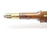 FRENCH Antique NAPOLEONIC WARS Era Model An IX Flintlock GENDARMERIE Pistol French MILITARY ARSENAL Made, Napoleonic Wars Pistol - 12 of 17