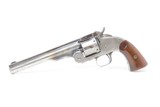 RARE Antique U.S. SMITH & WESSON 1st Model SCHOFIELD Single Action Revolver One of 3,035 First Models Manufactured in 1875 - 2 of 22