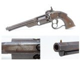 CIVIL WAR Antique SAVAGE .36 Caliber NAVY Percussion SINGLE ACTION Revolver Unique Early 1860s Two-Trigger Revolver
