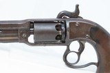CIVIL WAR Antique SAVAGE .36 Caliber NAVY Percussion SINGLE ACTION Revolver Unique Early 1860s Two-Trigger Revolver - 4 of 17